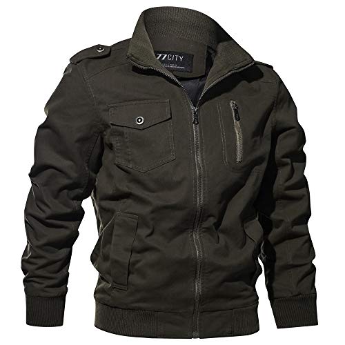Celucke Winterjacke Herren mit Mehrfache Tasche,Männer Military Jacke Britannia Version Übergangsjacke Winterparka US Feldjacke Celucke Winterjacke Herren mit Mehrfache Tasche,Männer Military Jacke Britannia Version Übergangsjacke Winterparka US Feldjacke von Celucke