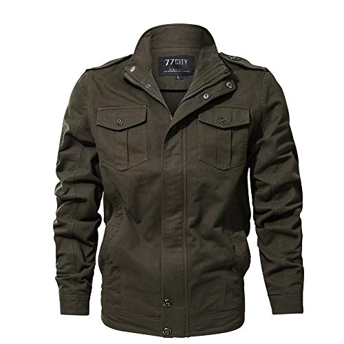 Celucke Winterjacke Herren mit Mehrfache Tasche,Männer Military Jacke Britannia Version Übergangsjacke Winterparka US Feldjacke Celucke Winterjacke Herren mit Mehrfache Tasche,Männer Military Jacke Britannia Version Übergangsjacke Winterparka US Feldjacke von Celucke
