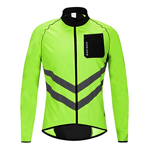 Radtrikot Jacke Herren Windjacke Netzfutter Winddicht Fahrradjacke Vollständig Reflektierende Langarm Leicht Radfahren Stehkragen Fahrradtrikot Männer Fahrrad Trikot Mantel Motorrad Bergsteigen Laufen Radtrikot Jacke Herren Windjacke Netzfutter Winddicht Fahrradjacke Vollständig Reflektierende Langarm Leicht Radfahren Stehkragen Fahrradtrikot Männer Fahrrad Trikot Mantel Motorrad Bergsteigen Laufen von Celucke