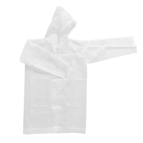 Regenmantel Einweg Regenponcho Wasserdicht Regencape für Erwachsene Verdickt Transparent Regen Ponchos mit Kapuze Notfallponcho Für Festival Wandern, Camping, Konzerte Festival von Celucke