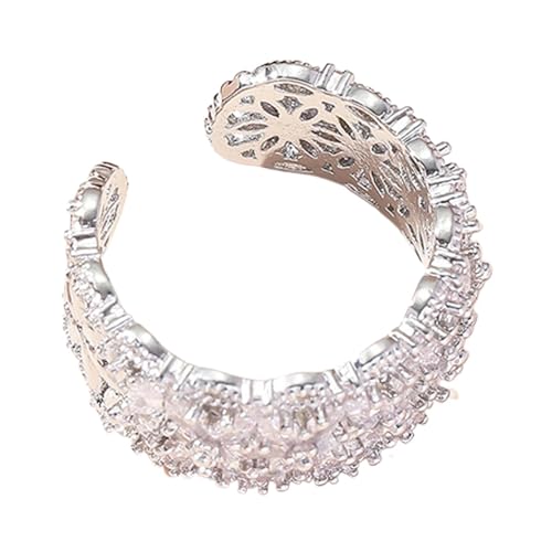 Celuicion Blumenring, Blumenringe für Frauen, Fingerringe für Frauen | verstellbarer Schmuck für Frauen, Mädchen, Frauen, Damen Celuicion Blumenring, Blumenringe für Frauen, Fingerringe für Frauen | verstellbarer Schmuck für Frauen, Mädchen, Frauen, Damen von Celuicion