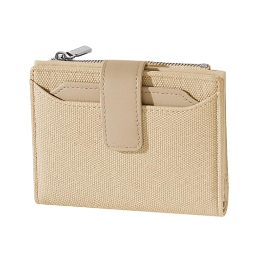 Celuicion Damengeldbörse aus Leder, kleine Geldbörse für Damen, mit Geldbörse und Kreditkartenetui für Reisen, aprikose, Se référer au descriptif, Siehe Beschreibung von Celuicion