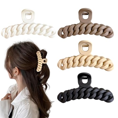 Celuicion Haarklammern für Mädchen, nicht rutschfeste Haarklammern | Matte Harzhaarclips,Mehrzweckdekoration, elegante Haarnadel für Reisen, Sammeln, Dating, tägliches Leben von Celuicion