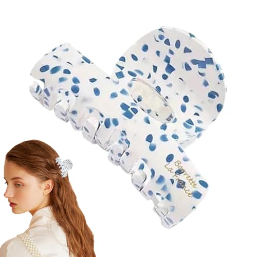 Celuicion Klauenklammern, Haarklauenklammern - Zähne Haarklemmen | 2,4 Zoll Ästhetik starker Hold Non Slip Hälfte Haarklammern für Frauen Mädchen Teen Hochzeitsstyling von Celuicion