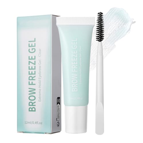 Celuicion Makeup Augenbrauengel - Brauen Styling Gel | 12ml Wasserdichter Lang Anhaltender Natürlicher Schnelltrocknender Gel Mit Applikator Für Alltag Party Hochzeit Und Reise Frauen von Celuicion