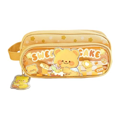 Celuicion Tierisches Federmäppchen | Tierzipfel Federmappe Großes Etui Für Stifte - Tragbarer Stiftehalter Organizer für Schere Kinder Schüler Schule Reise von Celuicion