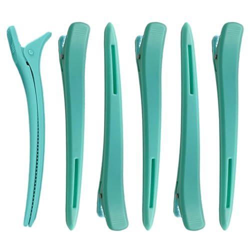 Haarklammern, geteilte Haarspangen, rutschfeste Haarspangen | 6-faches tragbares Entenclip-Set, Haar-Accessoires für Frauen und Mädchen von Celuicion