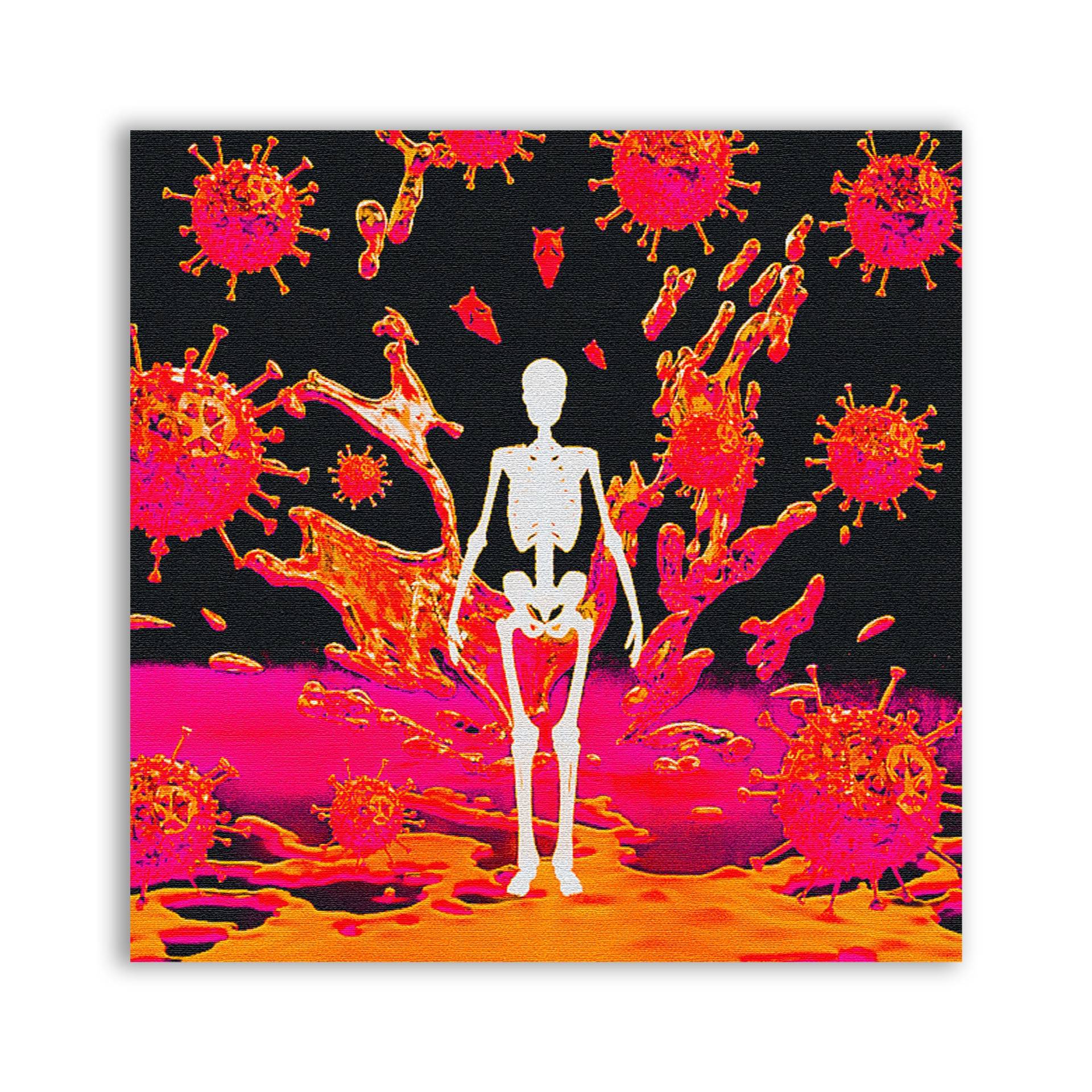 Virus Aufnäher Virus Aufnäher von CemeteryCryptPatches