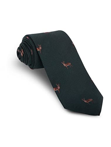Cencibel Smart Casual Krawatte Hirsch Jagd, Jagdgrün Cencibel Smart Casual Krawatte Hirsch Jagd, Jagdgrün von Cencibel Smart Casual