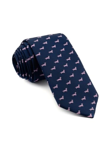 Cencibel Smart Casual Krawatte für Hunde Teckel oder Salcchicha, blau, Ancho 7.5 cms von Cencibel Smart Casual