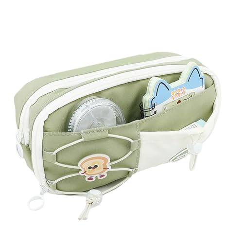 Big Capacity Bencil Bag 8 Fächer Polyester Bleistift Hülle Reise Make Up Tragetasche Für Schulbüro Reisen Nutzung Beutel von Cenifin