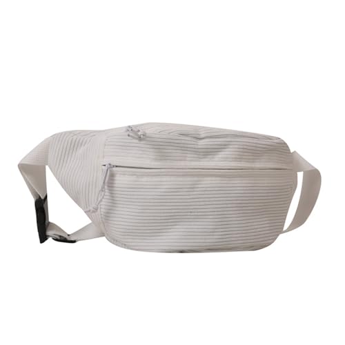 Cenifin 2023 Taillenbeutel Cord Pack Mit Großer Kapazität Festkapazitätsgürtelbeutel Brust Für Mädchen Vielseitiger Crossbody Taillenpack von Cenifin