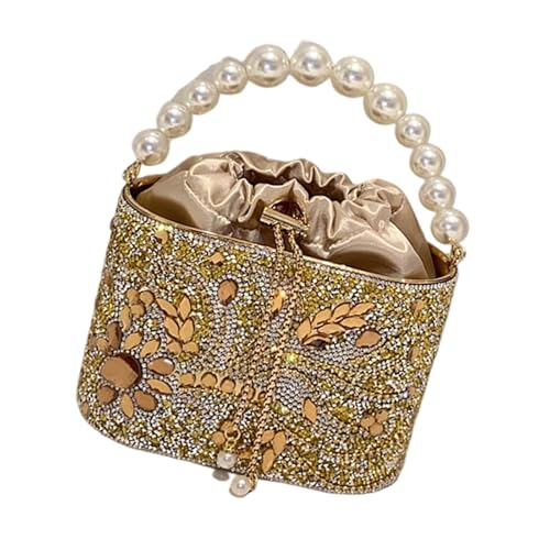 Cenifin Frauen Elegante Abendtasche Messenger Schulter Strassbänke Handtasche Crossbod von Cenifin