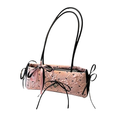 Cenifin Frauen Umhängetasche Schöne Bögen Achselhöhle Trendige Handtasche Allzugemachter Top Mode Jeden Tag Für Tägliche Schöne Bögen Achsel Für Frauen Schulter PU Lederhandtasche Jeden Tag von Cenifin