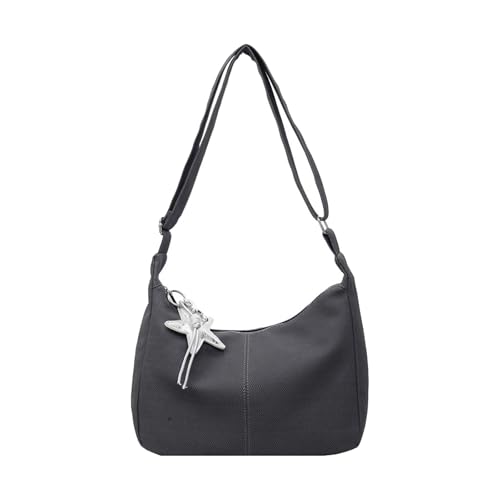 Cenifin Stilvolle Übergroße Leinwand Messengers Tasche Mit Geräumiger Innenräume Bequemer Crossbody Umhängetaschen Die Für Den Täglichen Gebrauch Casual Crossbody Bag Geeignet Sind von Cenifin