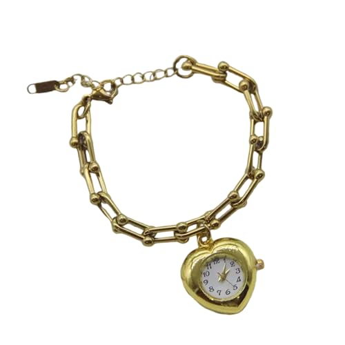 Cenifin Stylish Verstellbares Fransenarmband Mit Antiker Taschenuhr Anhänger Elegant von Cenifin