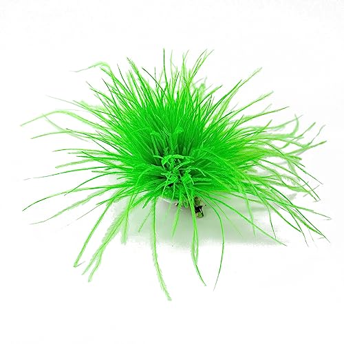 Federbrosche Frauen Mode Stellstifte Haarhut Accessoires Strauß Feder Corsage Pin Lappelstifte Für Pullover Brosche von Cenifin