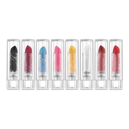Halloween Lippenstift Set 8 Farben Langlebige Matte Lippenstifte Lip Make Up Für Frauen Glatte Textur Party Kosmetische Schönheit Gesundheit Lip Care von Cenifin