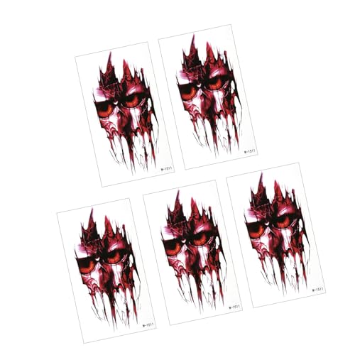 Hautfreundlicher Temporärer Narbenaufkleber Für Halloween Partys Wasserdichte Realistische Wundaufkleber Cosplay Accessoires Realistische Narbenaufkleber Aufkleber von Cenifin