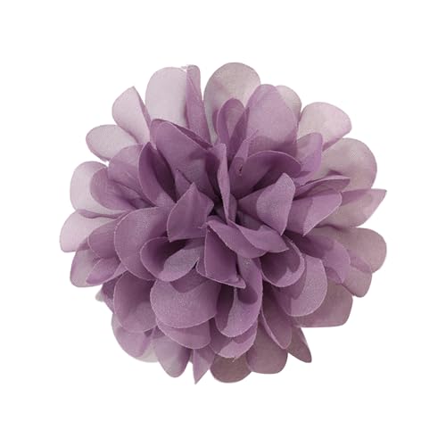 Retro Camellia Flower Brosche Blumenform Revers Pin Handgefertigtes Stoff Stillung Elegant von Cenifin