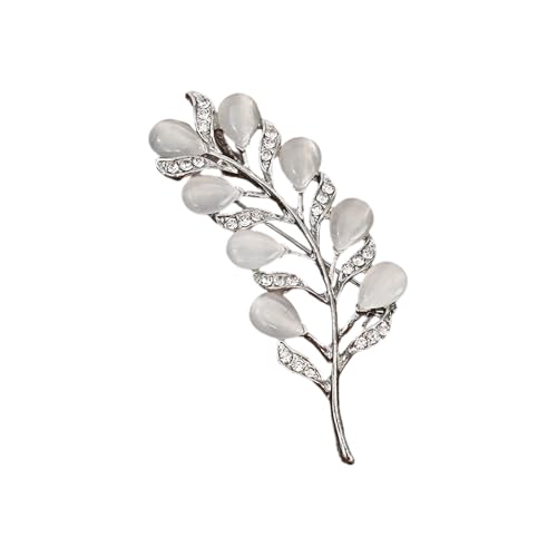 Schimmernde Pfauen Gefiederte Brosche Multi Ton Strassverzerrung Lampen Pin Kleidung Accessoire Für Frauen Und Männer Vintage Brosche von Cenifin