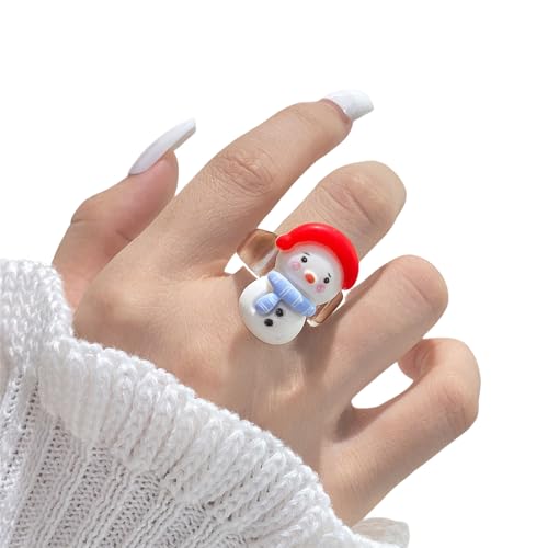 Weihnachts Cartoon Ringe Finger Geschenk Für Kinder Und Jugendliche Frauen Perfekt Für Urlaubsfeiern Und Festivalveranstaltungen Kinder Weihnachten von Cenifin