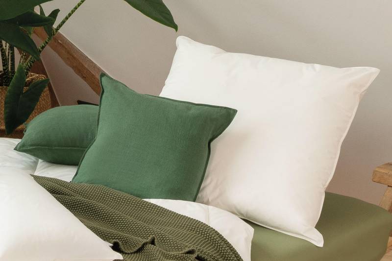 Centa-Star Naturfaserkopfkissen "Veggie" 1 Stk. tlg. Naturfaserkopfkissen, Kissen in 40x80 oder 80x80 cm erhältlich von Centa-Star