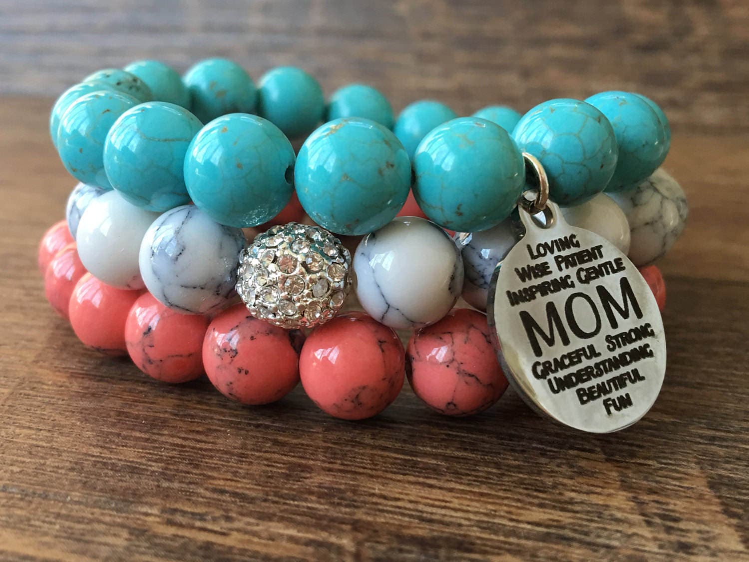 Mama Bär Armband Stapeln Mama Bär Armband Stapeln von CenteredJewelry