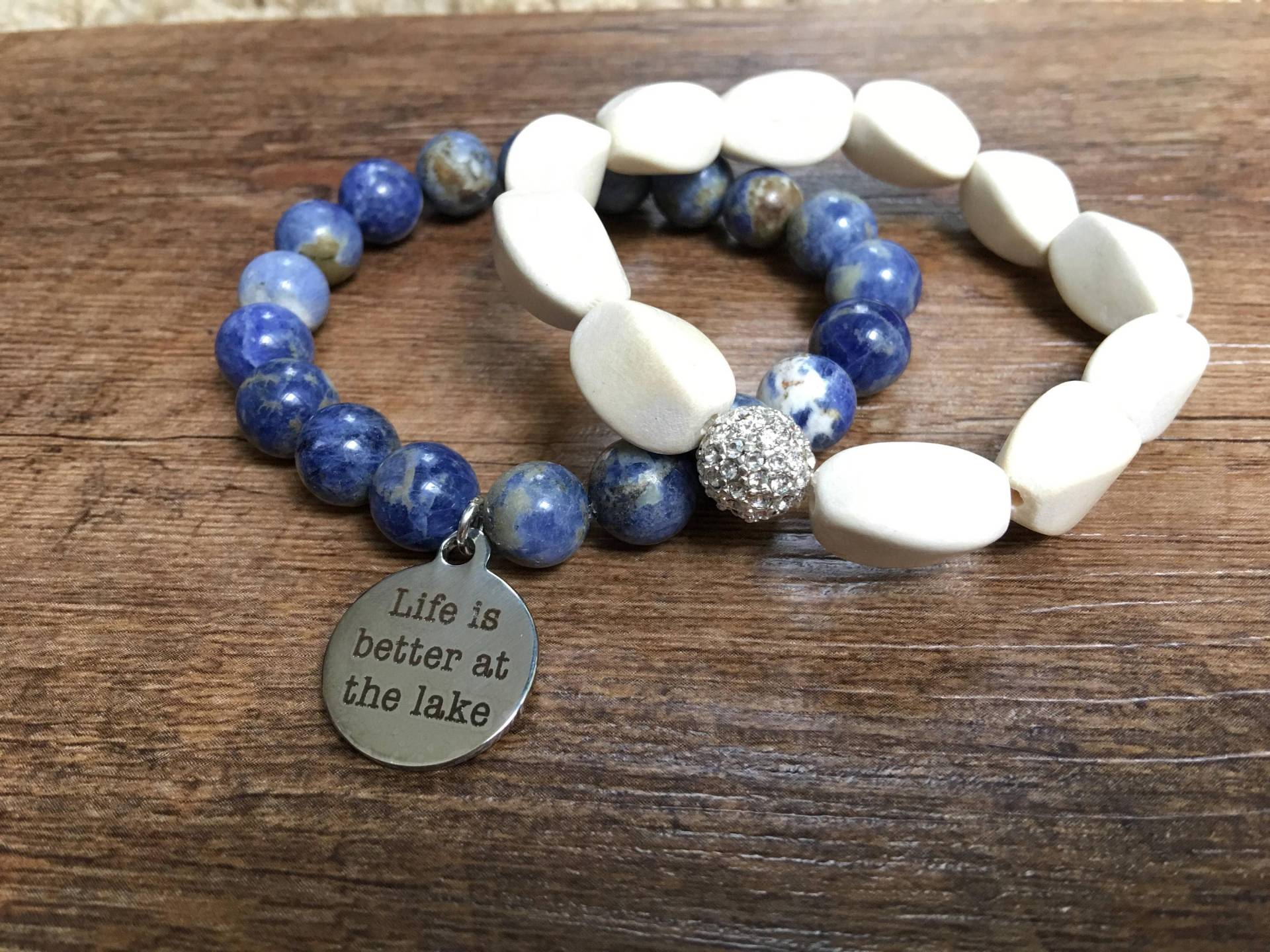 Seewasser-Armband-stack Seewasser-Armband-stack von CenteredJewelry