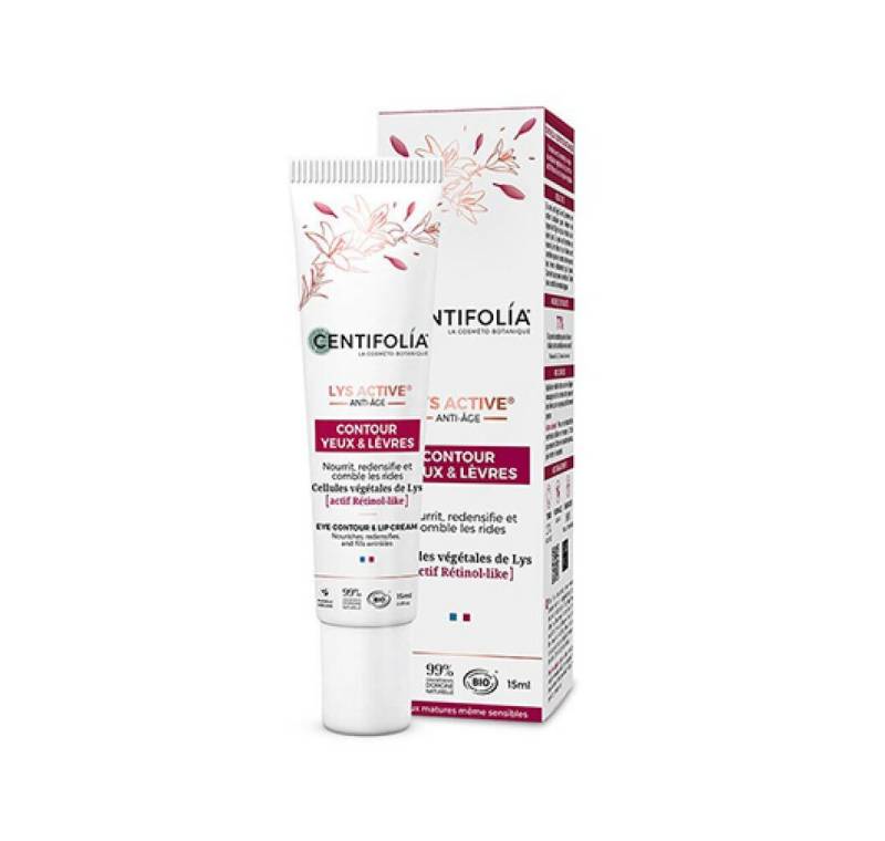 Centifolia Lippenpflegemittel Lys Active Augenkontur- und Lippencreme 15ml von Centifolia