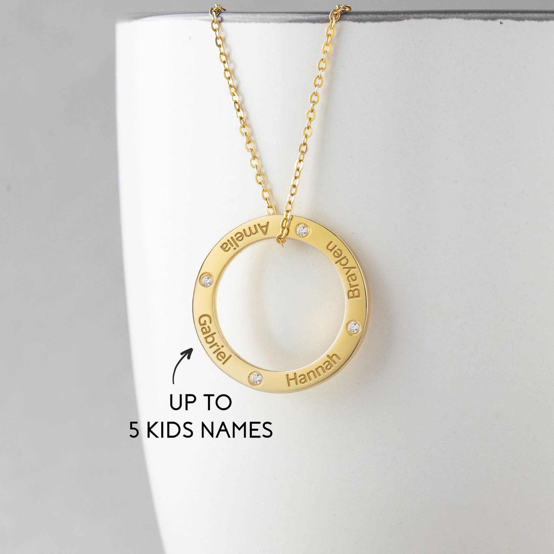 Grammy Halskette, Benutzerdefinierte Oma Schmuck, Weihnachtsgeschenke Für Nanny, Halskette Mit Kindernamen, Personalisiert von CentimeGift