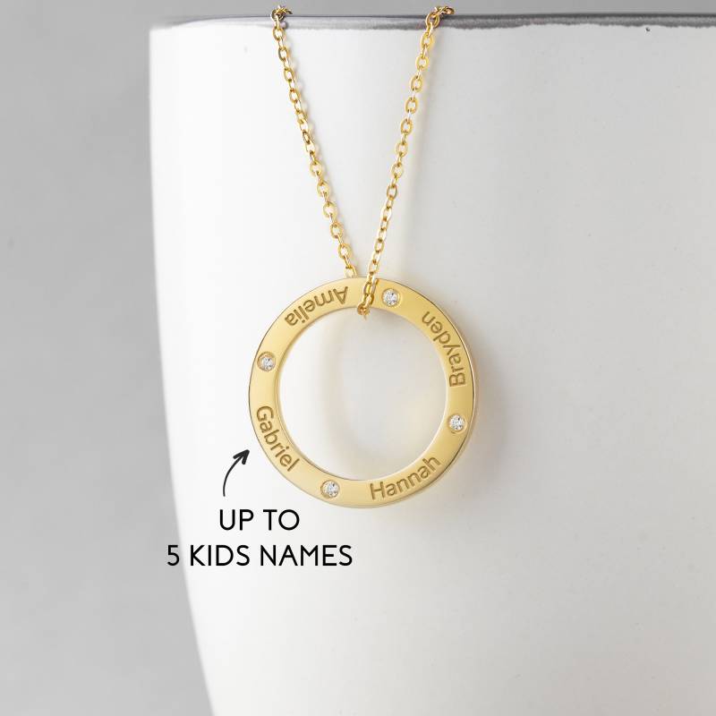 Grammy Halskette, Benutzerdefinierte Oma Schmuck, Weihnachtsgeschenke Für Nanny, Halskette Mit Kindernamen, Personalisiert von CentimeGift