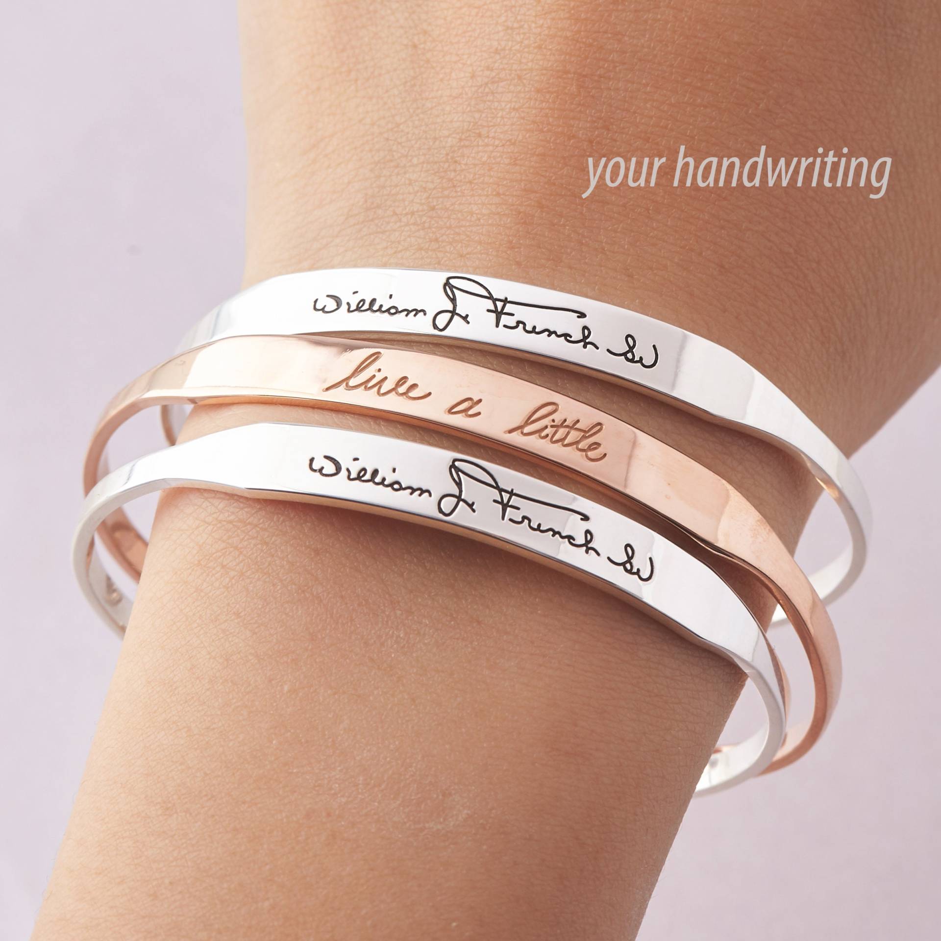 Handschrift Armband, Signatur Benutzerdefinierte Geschenke, Memorial Weihnachtsgeschenk, Geschenk, Erinnerungsgeschenk Für Sie, Verlust Der Mutter von CentimeGift