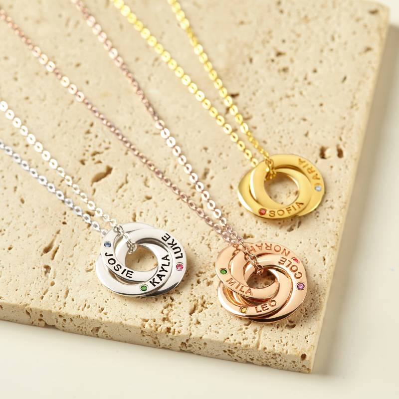 Mama Halskette Mit Kindernamen, Benutzerdefinierte Für Mama, Kinder Birthstone Halskette, Kindernamenhalskette, Familiennamenhalskette, Geschenk Sie von CentimeGift