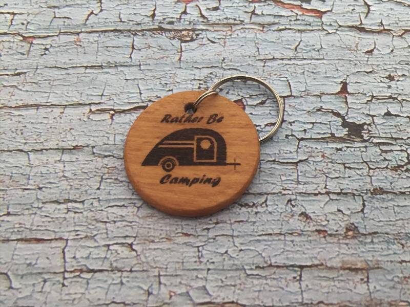 Camping Schlüsselanhänger Camping Schlüsselanhänger von CentralRidgeDesigns