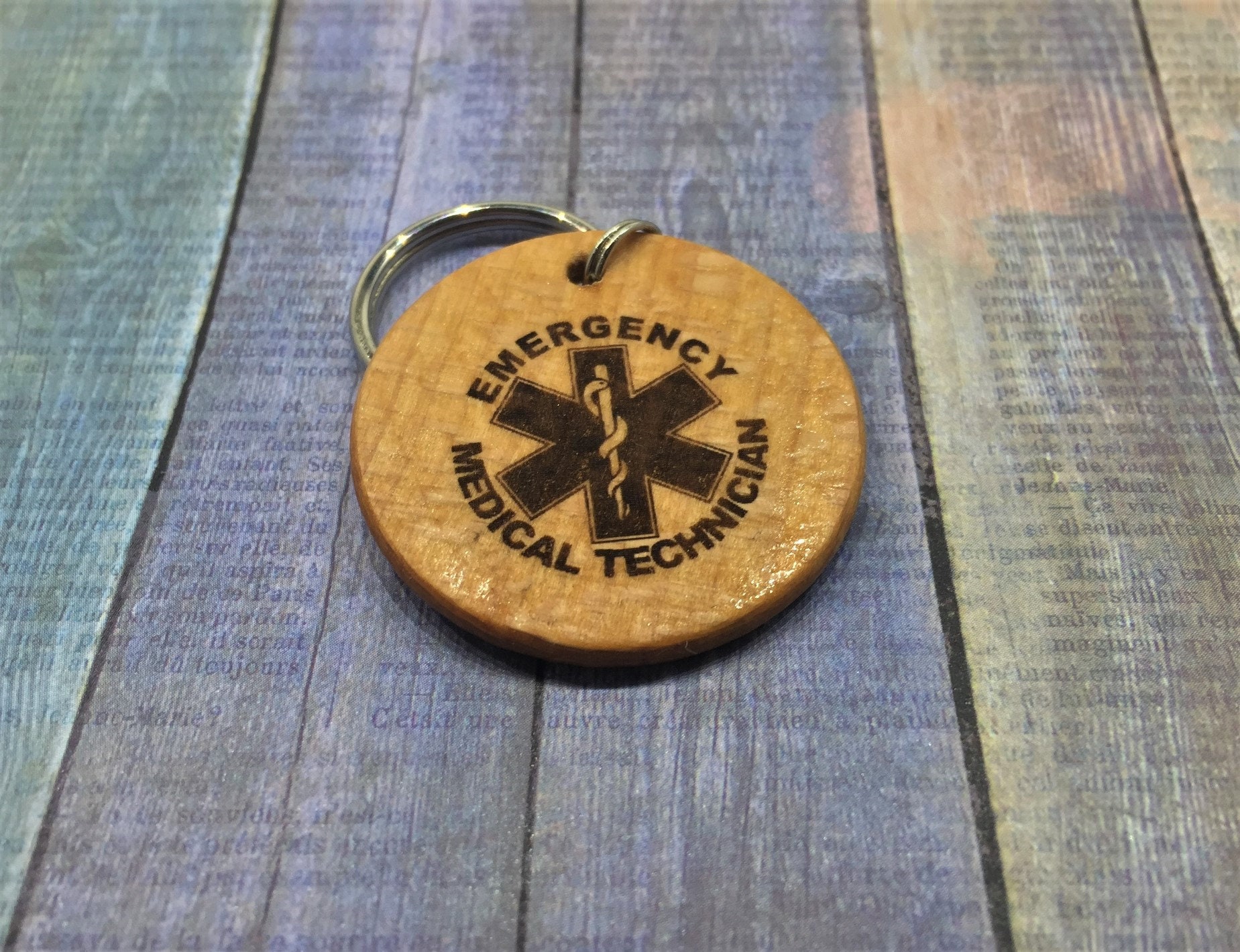 Emt Keychain Emt Keychain von CentralRidgeDesigns