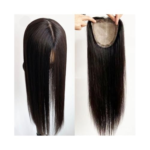 Haaraufsätze Echthaar-Topper, 15 x 16 cm, künstliche Kopfhaut, Seidenbasis mit PU-umlaufendem Glatthaar-Topper, 10–24 Zoll lange europäische Virgin-Haarteile for Frauen Perückenaufsätze für dünner wer Haaraufsätze Echthaar-Topper, 15 x 16 cm, künstliche Kopfhaut, Seidenbasis mit PU-umlaufendem Glatthaar-Topper, 10–24 Zoll lange europäische Virgin-Haarteile for Frauen Perückenaufsätze für dünner wer von Cenz-888