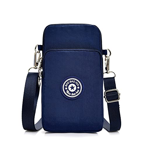 Handy Umhängetasche damen - Universal Handytasche zum Umhängen Kartentasche Geldbörse Handy Schultertasche Mini Crossbody Tasche Damentasche für Frauen, 19 x 10 x 6cm von Ceolup