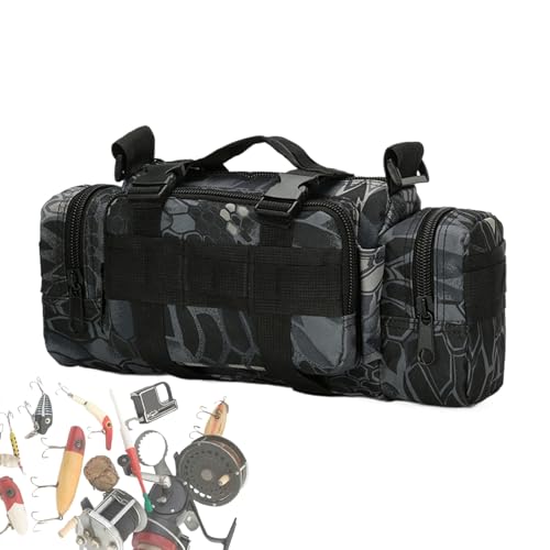 Ceprznvey Herren Bauchtasche - Multifunktionale Schultertasche | Vielseitig Verstellbare wasserdichte Umhängetasche Für Schwimmen Wandern Reisen Radfahren Pendeln von Ceprznvey