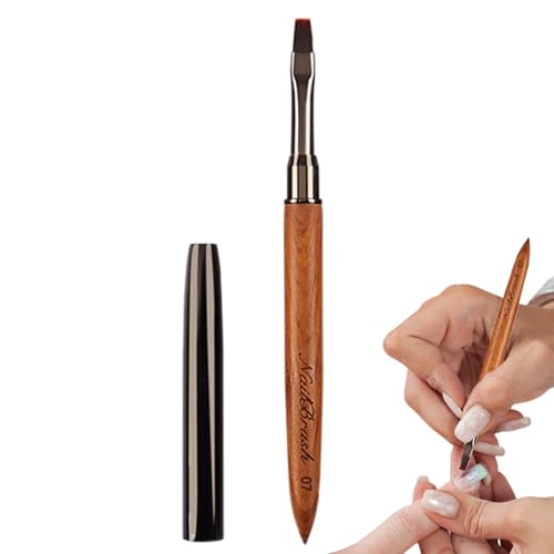 Ceprznvey Pinsel – Nageldesign-Malpinsel | Sandelholz-Nagelbürsten für den Heimgebrauch und den professionellen Salon, dünne Details, feine Zeichnung, Salon zu Hause von Ceprznvey