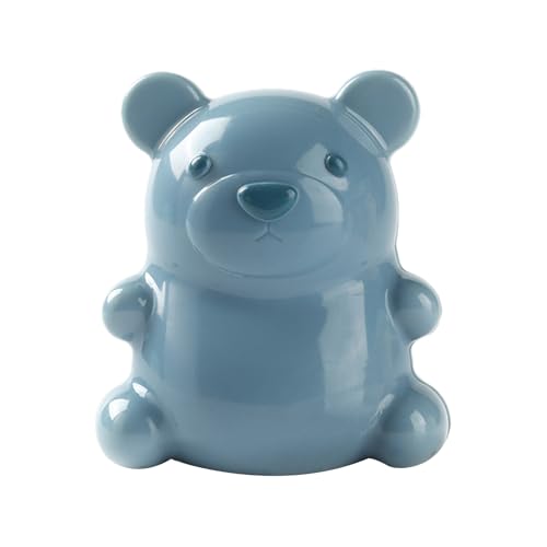 Kids Nail Brush, Bear Scrubbing Brush with Soft Bristles, Easy Grip Hand Cleaning Tool for Nails & Toes, Bath Accessory, Fun WashingBrush for Children Hygiene Routine, Blue von Ceprznvey