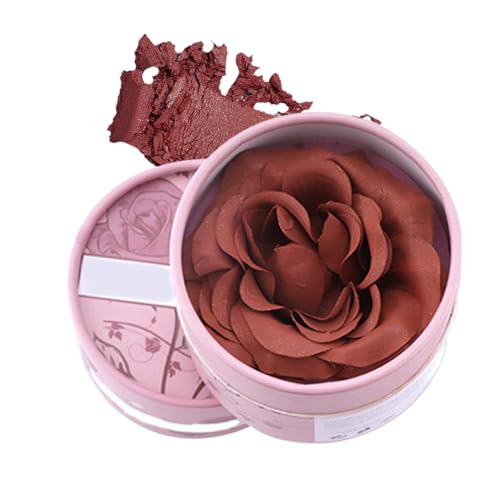Make Up Blush, Face Blush, 3D Petal Natural Scented Long-Lasting Versatile Use Silky Texture Easy Application Lightweight Design, Fragrance Highlighter for Women von Ceprznvey