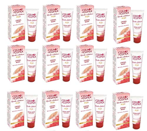 12x 75ml Cera di Cupra Handcreme mit Bienenwachs von Cera di Cupra