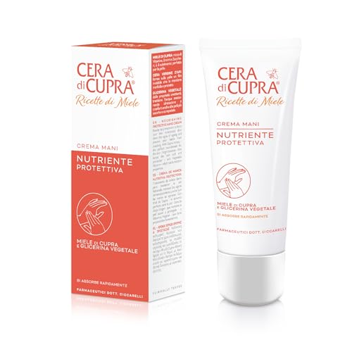 Cera di Cupra, Nährende Schutzhandcreme, tägliche Pflege für die Hände, nährt und hydratisiert die Haut für Geschmeidigkeit und Komfort, Made in Italy, Dermatologisch Getestet, 75 ml Cera di Cupra, Nährende Schutzhandcreme, tägliche Pflege für die Hände, nährt und hydratisiert die Haut für Geschmeidigkeit und Komfort, Made in Italy, Dermatologisch Getestet, 75 ml von Cera di Cupra