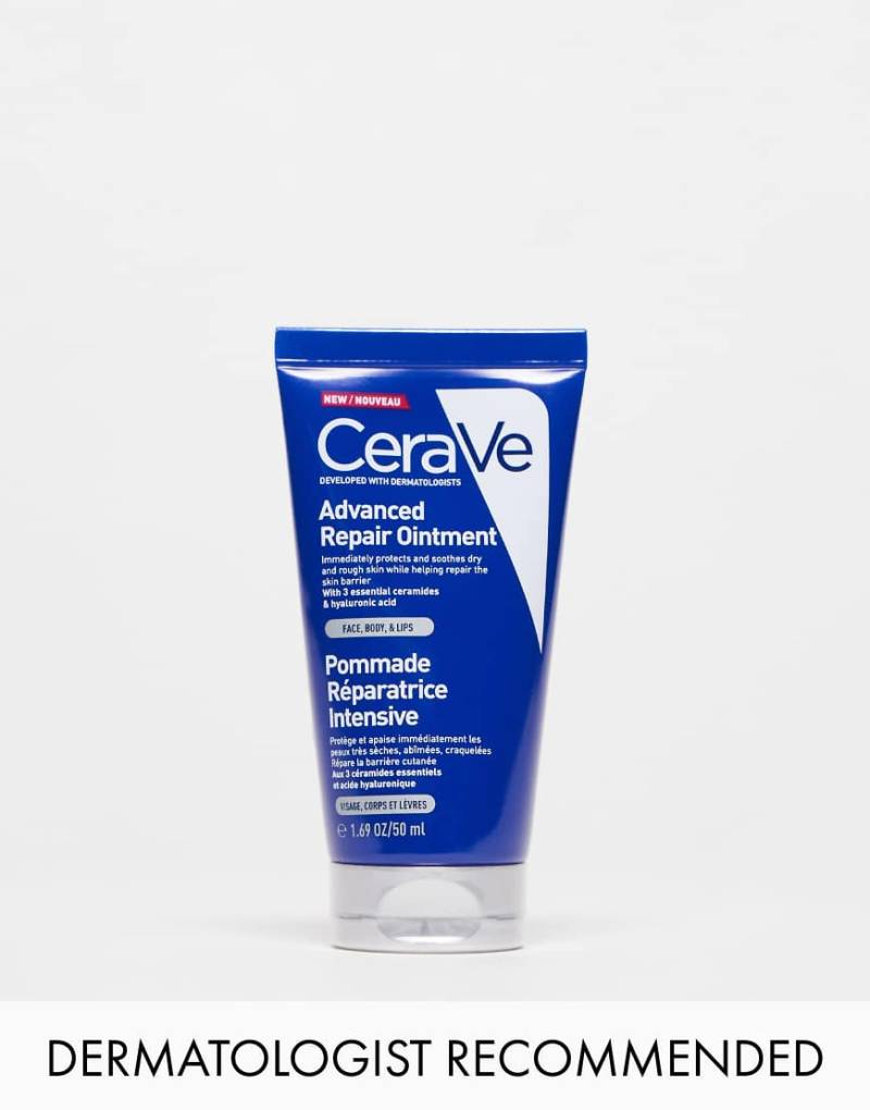 CeraVe Advanced Repair - Salbe für sehr trockene und rissige Haut, 50 ml-Keine Farbe von CeraVe
