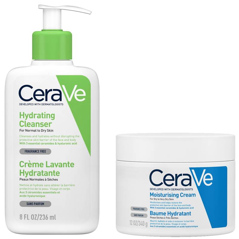 CeraVe Dry to Very Dry Face and Body Bundle von CeraVe