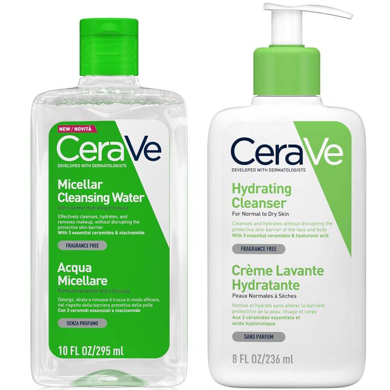 CeraVe Hydrating Double Cleansing Duo von CeraVe