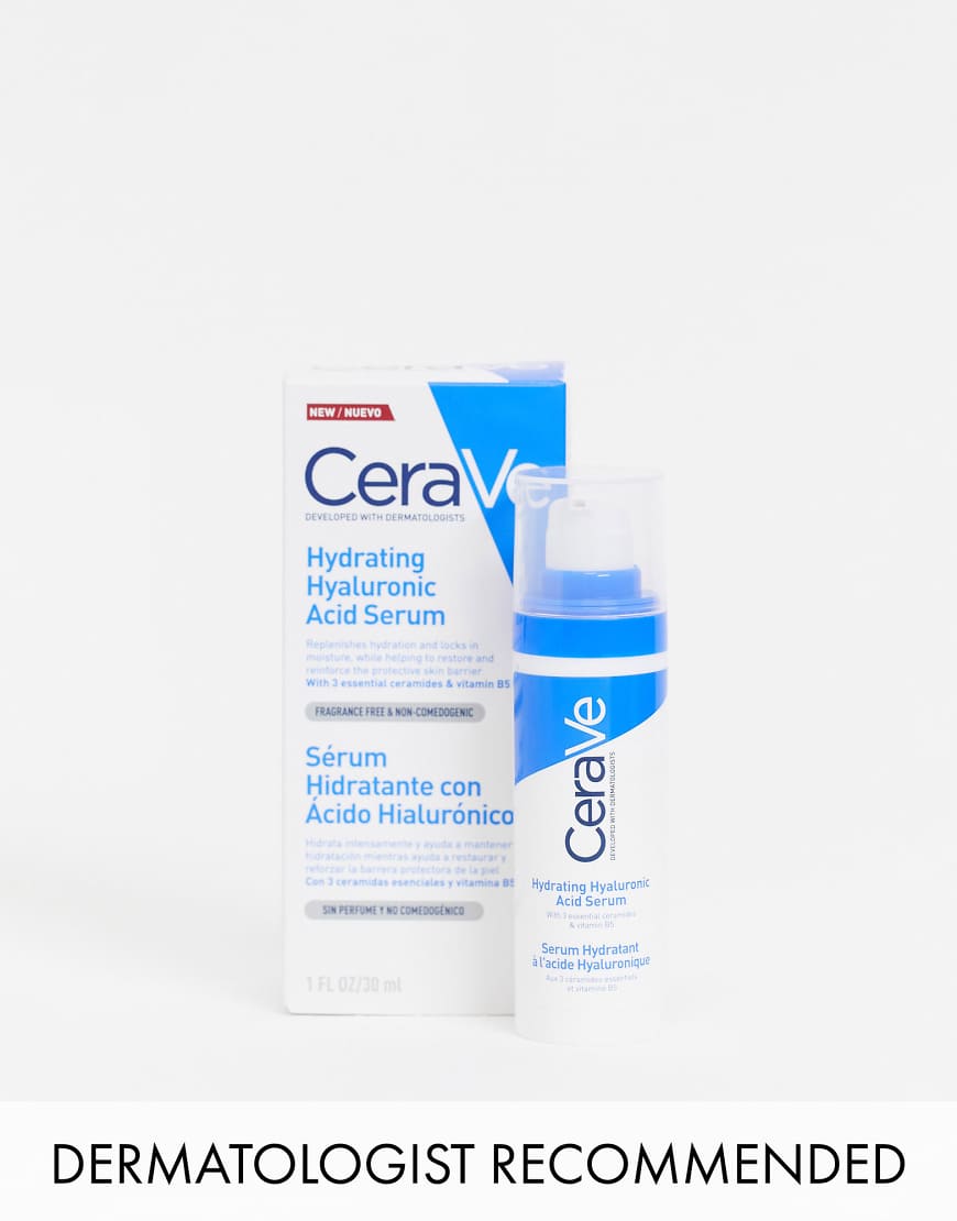 CeraVe - Hydrating Hyaluronic Acid Serum - Gesichtsserum mit Hyaluronsäure, 30 ml-Keine Farbe von CeraVe