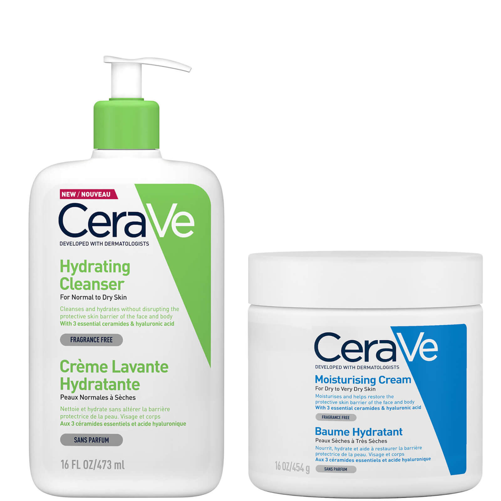 CeraVe Large Sizes Duo von CeraVe