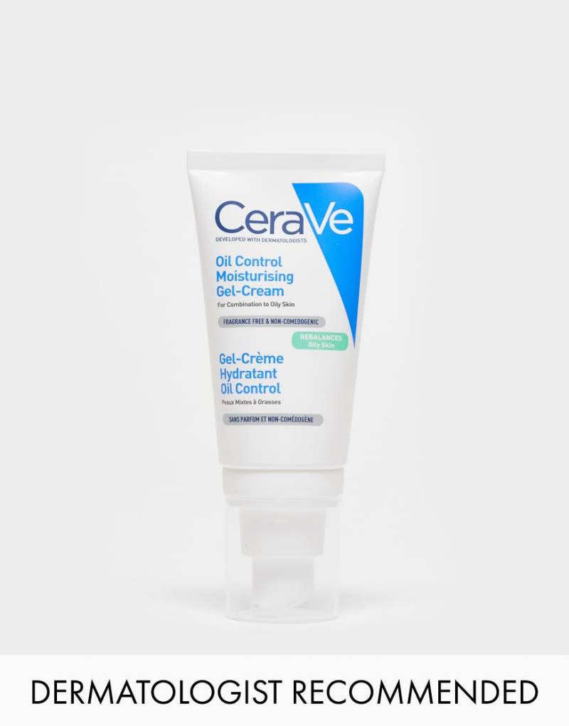 CeraVe - Oil Control Moisturising Gel-Cream With Oil, Feuchtigkeitsspendende Gel-Creme, 52 ml-Keine Farbe von CeraVe